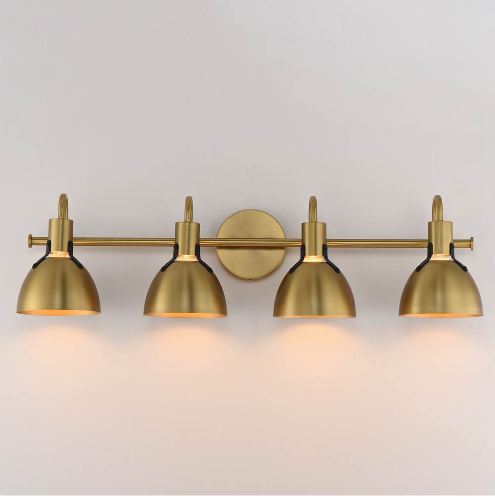 Maxim Lighting 12344SBR Satin Brass Dusk 4-light Wall Sconce Image 3