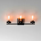 Maxim Lighting 12403CLBKSBR Black,Satin Brass Pinn 3-light Bath Vanity Image 4