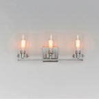 Maxim Lighting 12403CLSN Satin Nickel Pinn 3-light Bath Vanity Image 4