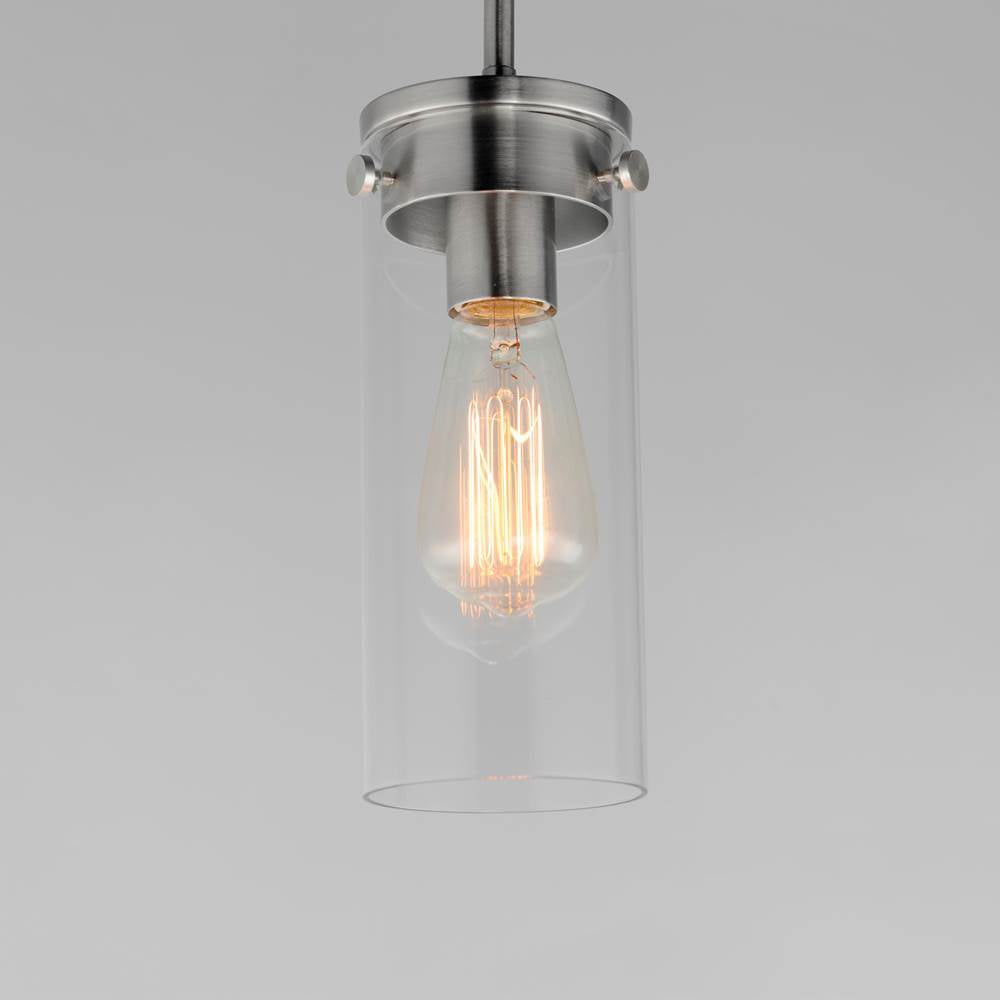 Maxim Lighting 12406CLSN Satin Nickel Pinn 1-light Mini Pendant Image 4