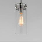 Maxim Lighting 12406CLSN Satin Nickel Pinn 1-light Mini Pendant Image 4