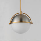 Maxim Lighting 12411SWSNSBR Satin Nickel,Satin Brass Duke 10'' Single Pendant Image 3