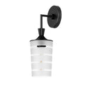 Maxim Lighting 12442CLFTBK Black Copacabana Outdoor Wall Sconce Image 1