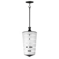 Maxim Lighting 12443CLFTBK Black Copacabana 3-light Pendant Image 1