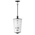 Maxim Lighting 12443CLFTBK Black Copacabana 3-light Pendant Image 1