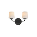Maxim Lighting 12692WTBK Black Durham-wall Sconce Image 1