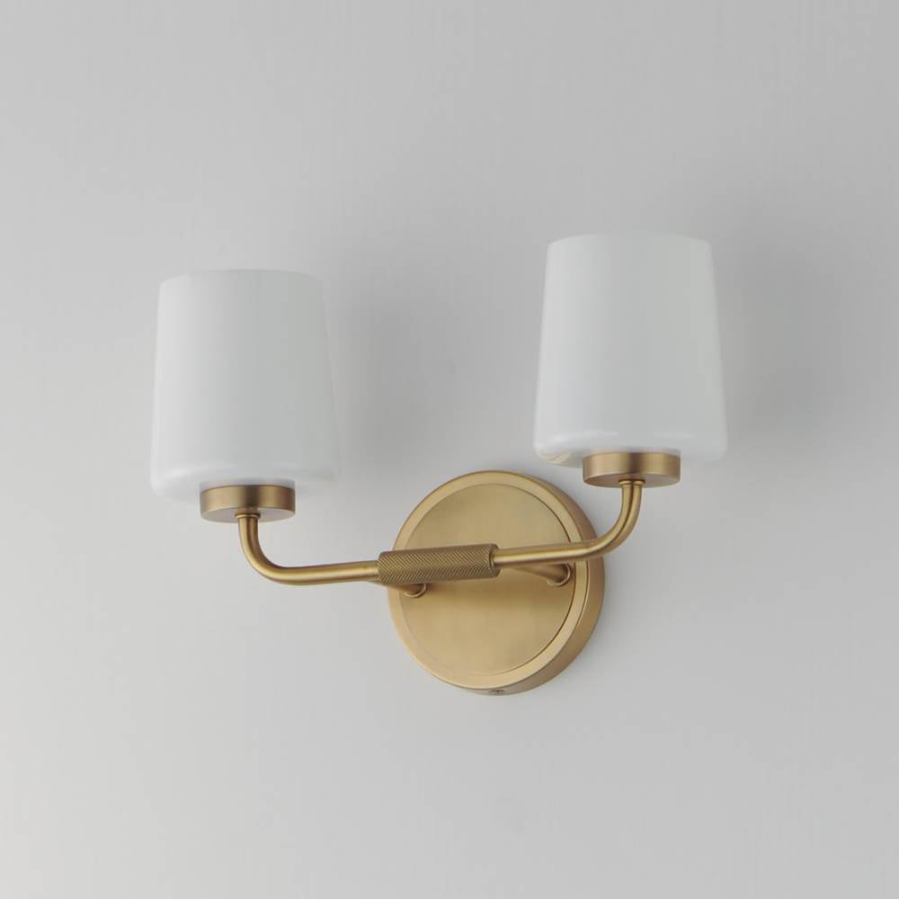 Maxim Lighting 12692WTNAB Natural Aged Brass Durham-wall Sconce Image 2