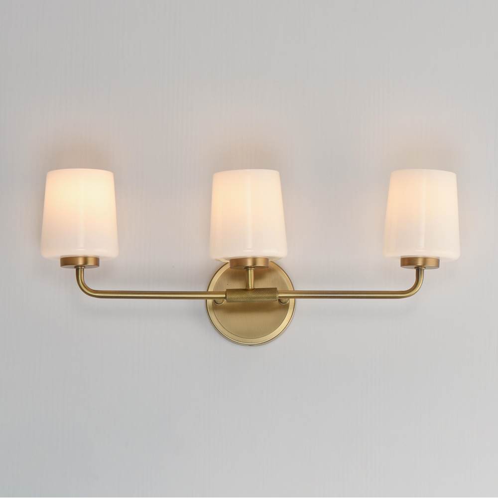 Maxim Lighting 12693WTNAB Natural Aged Brass Durham-bath Vanity Image 3