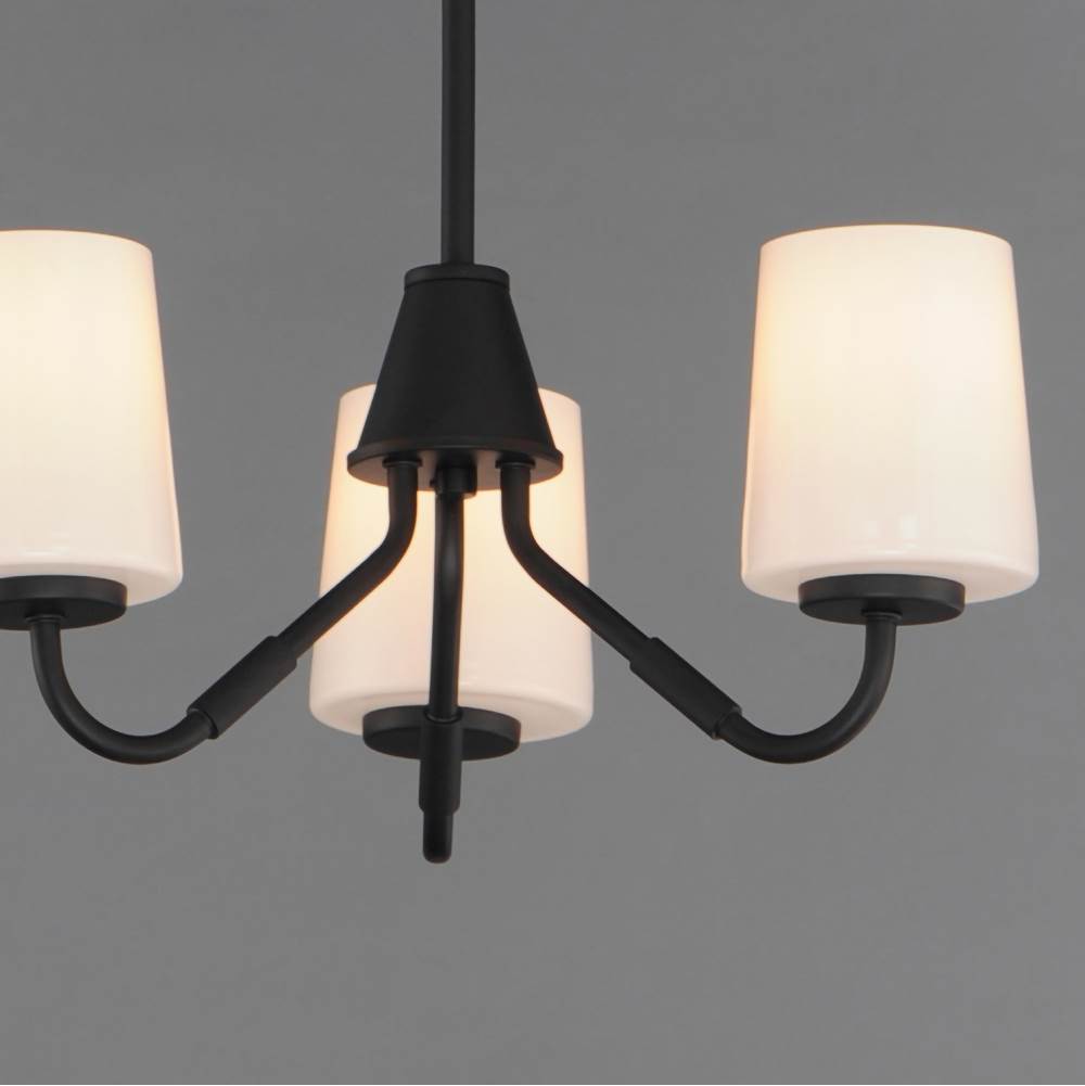 Maxim Lighting 12695WTBK Black Durham-mini Chandelier Image 3