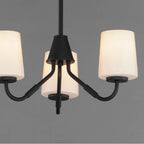 Maxim Lighting 12695WTBK Black Durham-mini Chandelier Image 3
