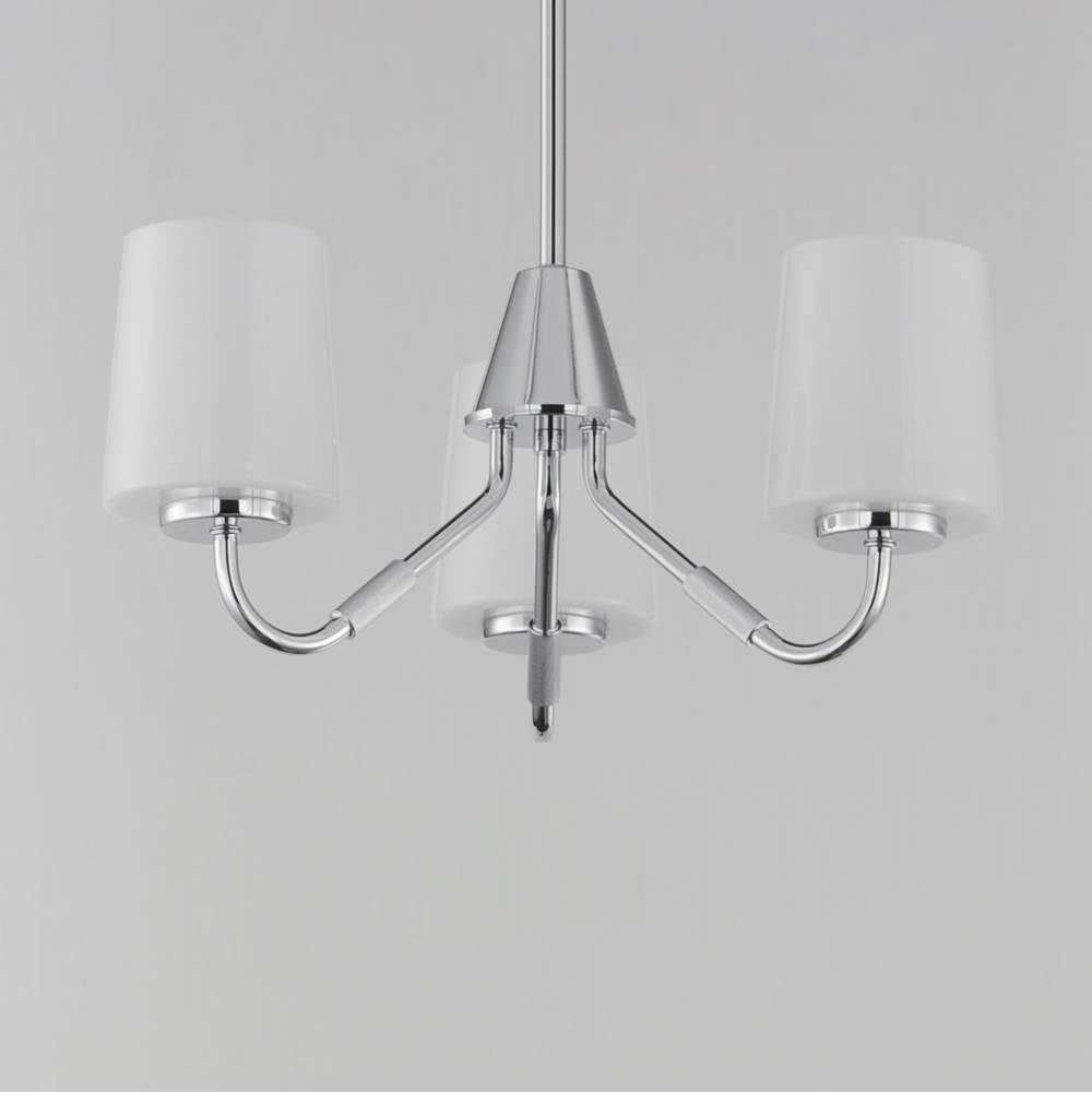 Maxim Lighting 12695WTPC Polished Chrome Durham-mini Chandelier Image 2