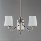 Maxim Lighting 12695WTSN Satin Nickel Durham 3-light Chandelier Image 2