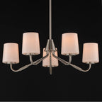 Maxim Lighting 12696WTSN Satin Nickel Durham 5-light Chandelier Image 3