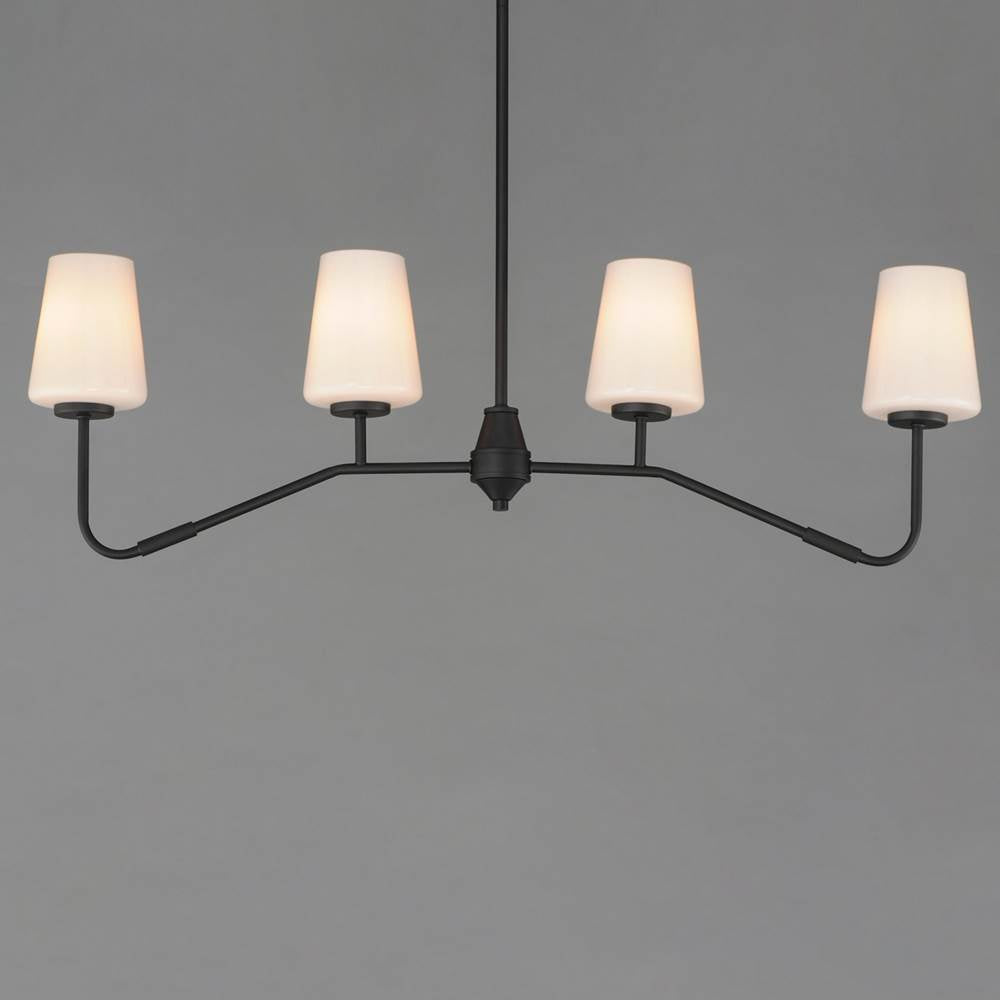 Maxim Lighting 12697WTBK Black Durham-linear Pendant Image 3
