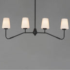 Maxim Lighting 12697WTBK Black Durham-linear Pendant Image 3