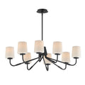 Maxim Lighting 12698WTBK Black Durham-chandelier Image 1