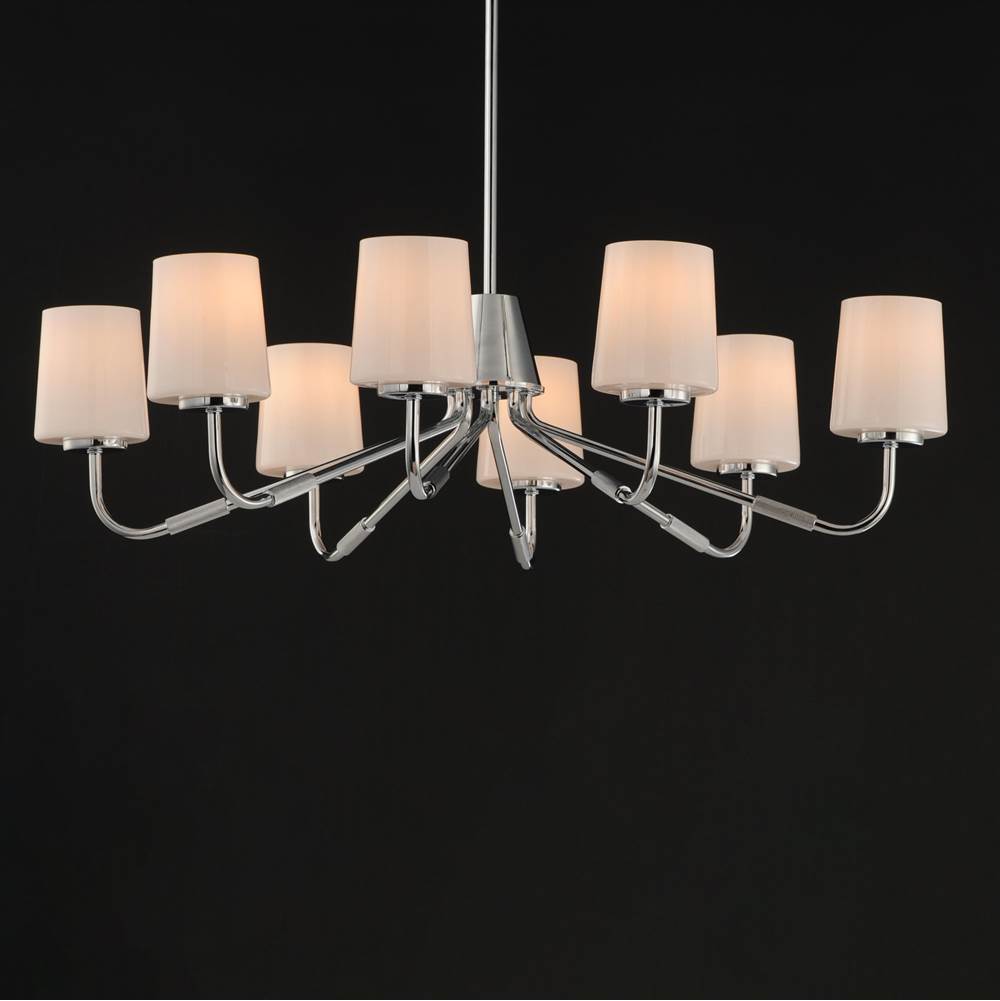 Maxim Lighting 12698WTPC Polished Chrome Durham-chandelier Image 3