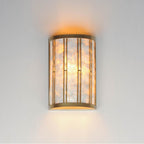 Maxim Lighting 12800CZNAB Capiz,Natural Aged Brass Miramar 1-light Wall Sconce Image 3