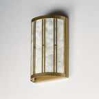 Maxim Lighting 12800CZNAB Capiz,Natural Aged Brass Miramar 1-light Wall Sconce Image 2