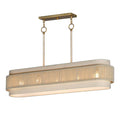 Maxim Lighting 12815OFNAB Natural Aged Brass Seacliff-linear Pendant Image 1