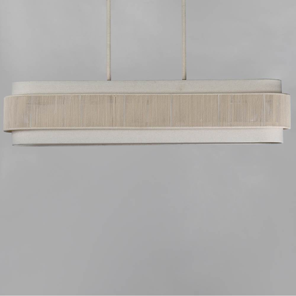 Maxim Lighting 12815OFNAB Natural Aged Brass Seacliff-linear Pendant Image 3