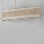 Maxim Lighting 12815OFNAB Natural Aged Brass Seacliff-linear Pendant Image 2