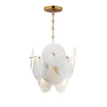 Maxim Lighting 12821WTNAB Natural Aged Brass Isla 1-light Pendant Image 1