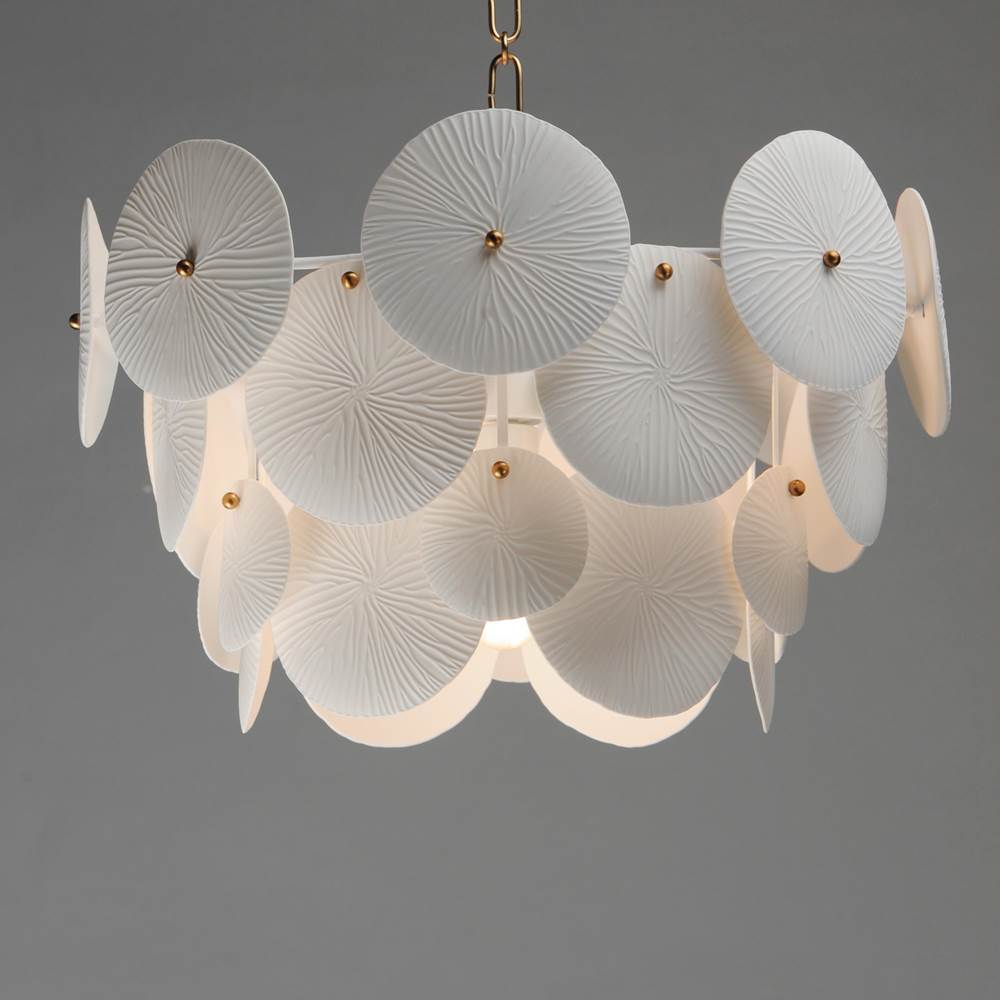 Maxim Lighting 12824WTNAB Natural Aged Brass Isla-mini Chandelier Image 3