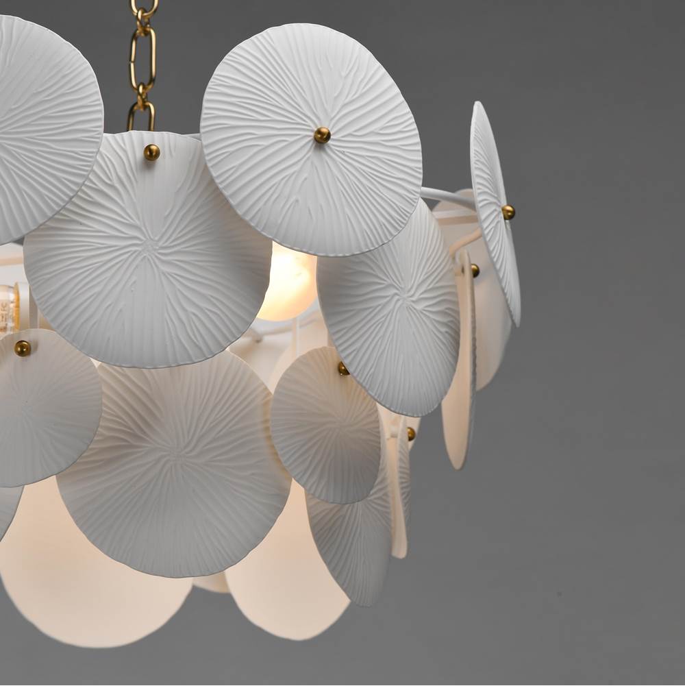 Maxim Lighting 12824WTNAB Natural Aged Brass Isla-mini Chandelier Image 2