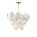 Maxim Lighting 12825WTNAB Natural Aged Brass Isla-chandelier Image 1