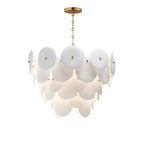Maxim Lighting 12825WTNAB Natural Aged Brass Isla-chandelier Image 1