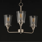 Maxim Lighting 12873CLSN Satin Nickel Hudson 3-light Chandelier Image 3