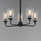 Maxim Lighting 12875CLBK Black Hudson 5-light Chandelier Image 3