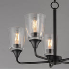 Maxim Lighting 12875CLBK Black Hudson 5-light Chandelier Image 2