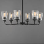 Maxim Lighting 12876CLBK Black Hudson 6-light Chandelier Image 3