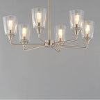 Maxim Lighting 12876CLSN Satin Nickel Hudson 6-light Chandelier Image 3