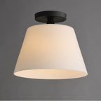 Maxim Lighting 12880SWBK Black Hudson 1-light Semi-flush Mount/pendant Image 3