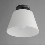 Maxim Lighting 12880SWBK Black Hudson 1-light Semi-flush Mount/pendant Image 2