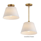Maxim Lighting Hudson 1-light Semi-flush Mount/pendant