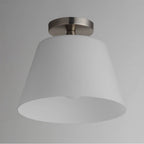 Maxim Lighting 12880SWSN Satin Nickel Hudson 1-light Semi-flush Mount/pendant Image 2