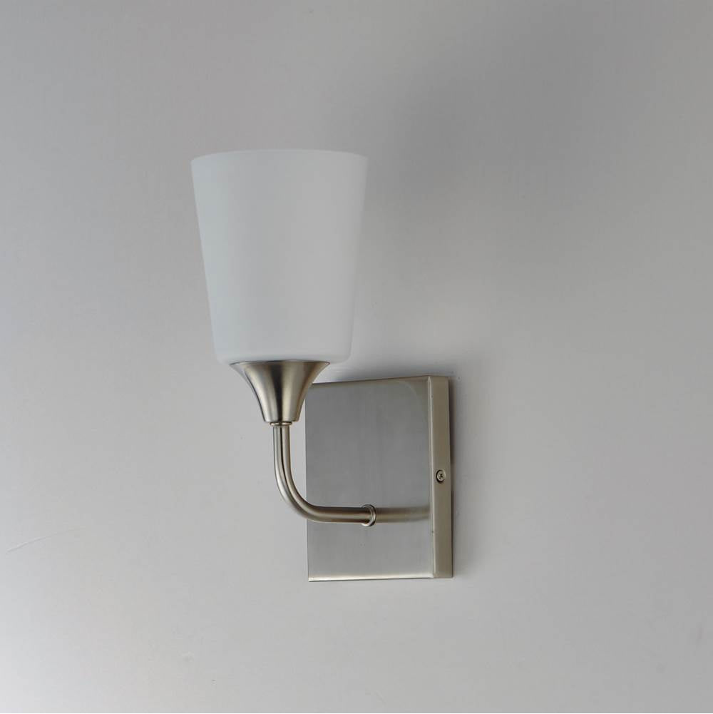 Maxim Lighting 12881SWSN Satin Nickel Hudson 1-light Sconce Image 2