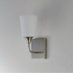 Maxim Lighting 12881SWSN Satin Nickel Hudson 1-light Sconce Image 2