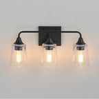 Maxim Lighting 12883CLBK Black Hudson 3-light Bath Vanity Image 3