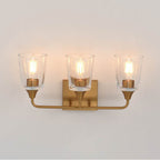 Maxim Lighting 12883CLNAB Natural Aged Brass Hudson 3-light Bath Vanity Image 3