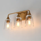 Maxim Lighting 12883CLNAB Natural Aged Brass Hudson 3-light Bath Vanity Image 2