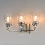 Maxim Lighting 12883CLSN Satin Nickel Hudson 3-light Bath Vanity Image 2