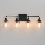 Maxim Lighting 12884CLBK Black Hudson 4-light Bath Vanity Image 3