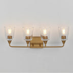 Maxim Lighting 12884CLNAB Natural Aged Brass Hudson 4-light Bath Vanity Image 3