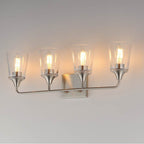 Maxim Lighting 12884CLSN Satin Nickel Hudson 4-light Bath Vanity Image 2