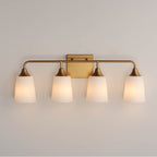 Maxim Lighting 12884SWNAB Natural Aged Brass Hudson 4-light Bath Vanity Image 3